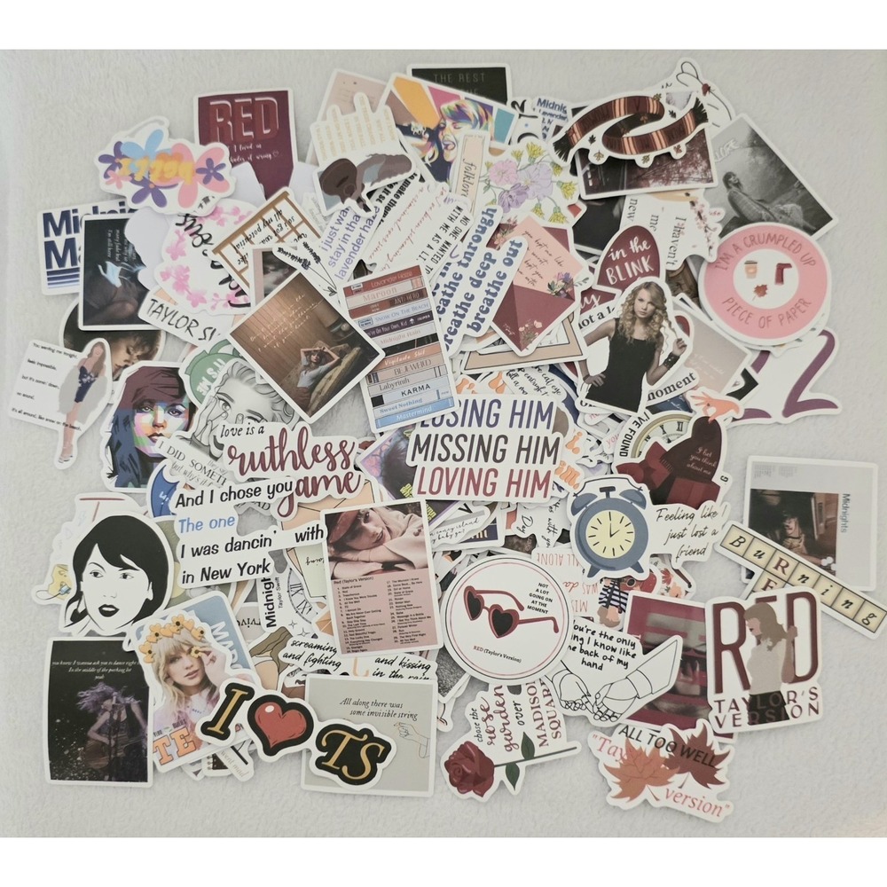 100‎ Stickers Mini-stickers Swiftie